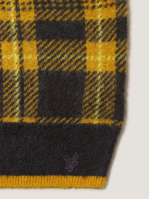 LYLE & SCOTT X NICHOLAS DALEY - KNITTED TARTAN VEST