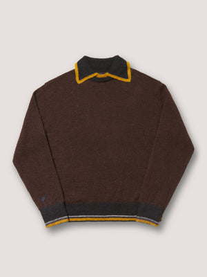 LYLE & SCOTT X NICHOLAS DALEY - KNITTED COLLAR JUMPER