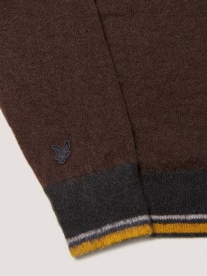 KNITTED COLLAR JUMPER- ANNIVERSARY GOLD