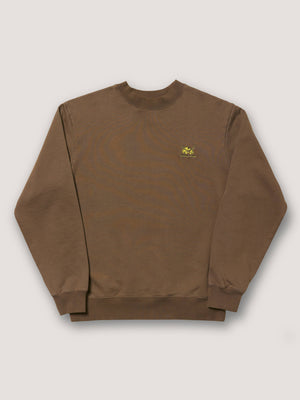 REGGAE KLUB SWEATSHIRT - BROWN