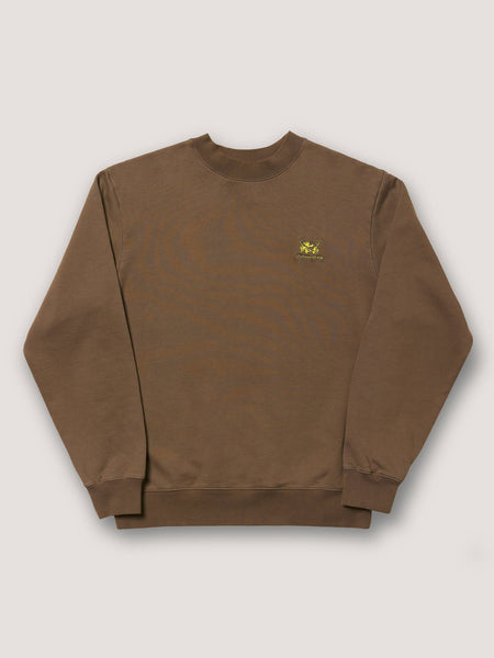 REGGAE KLUB SWEATSHIRT - BROWN – Nicholas Daley