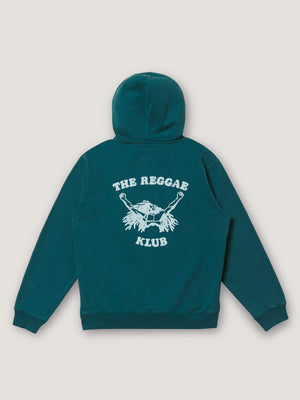 REGGAE KLUB HOODIE - BOTTLE GREEN