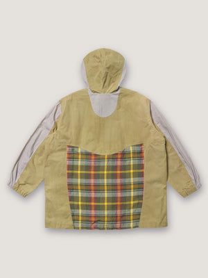 SMOCK ZIP PARKA - ND SPRING TARTAN