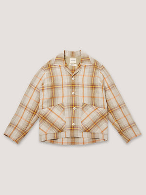 3 POCKET COLLARED CARDIGAN - ND SUMMER TARTAN