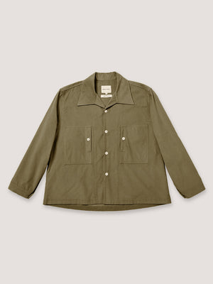 CLASSIC TWO POCKET SHIRT - OLIVE