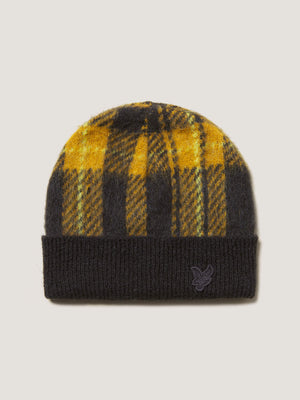 LYLE & SCOTT X NICHOLAS DALEY - KNITTED TARTAN BEANIE
