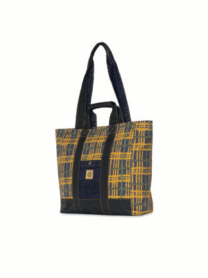 CARHARTT WIP X NICHOLAS DALEY RECORD BAG - ND TARTAN PRINT