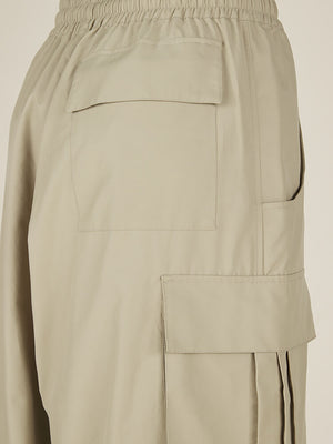 WIDE LEG CARGO PANT - CAMEL