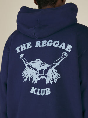 REGGAE KLUB HOODIE - NAVY