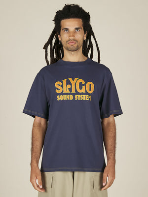 SLYGO TEE - NAVY