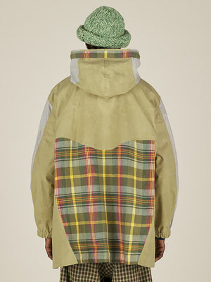 SMOCK ZIP PARKA - ND SPRING TARTAN