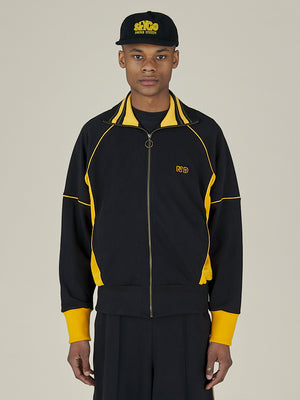TRACK TOP - COTTON PIQUE