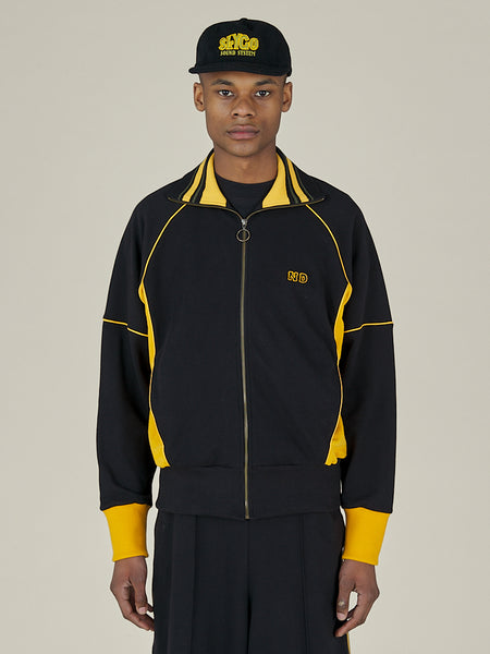 TRACK TOP - BLACK – Nicholas Daley