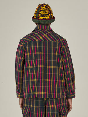 FIELD SHIRT - BRUSHED MADRAS CHECK
