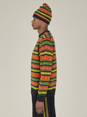 CREWNECK SWEATER - CHARCOAL