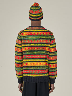 CREWNECK SWEATER - CHARCOAL