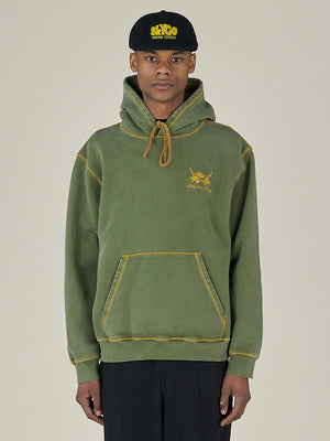ROOTS ROCK REGGAE KLUB HOODIE - OLIVE