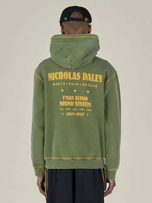 ROOTS ROCK REGGAE KLUB HOODIE - OLIVE
