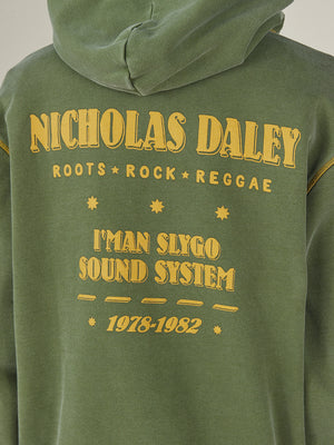 ROOTS ROCK REGGAE KLUB HOODIE - OLIVE