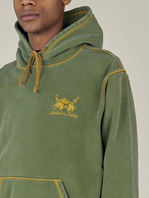 ROOTS ROCK REGGAE KLUB HOODIE - OLIVE
