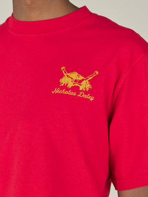 ROOTS ROCK REGGAE TEE - RED