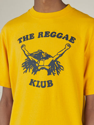 REGGAE KLUB TEE - MUSTARD