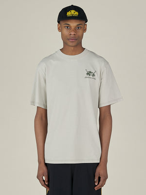 ROOTS ROCK REGGAE TEE - SILVER