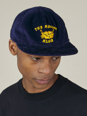 REGGAE KLUB CAP - NAVY CORDUROY