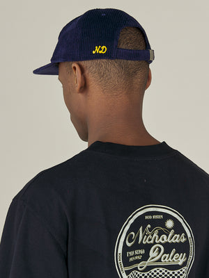 REGGAE KLUB CAP - NAVY CORDUROY