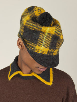 LYLE & SCOTT X NICHOLAS DALEY - KNITTED TARTAN TAM