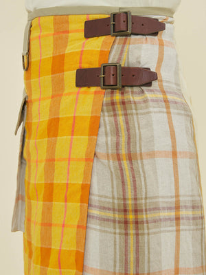 WRAP KILT - SAND MIX – Nicholas Daley