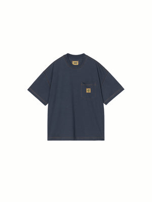 CARHARTT WIP X NICHOLAS DALEY LOGO T-SHIRT - ND BLACK IRIS
