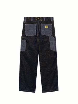 CARHARTT WIP X NICHOLAS DALEY OG DOUBLE KNEE PANT - ND DARK NAVY / MUSTARD