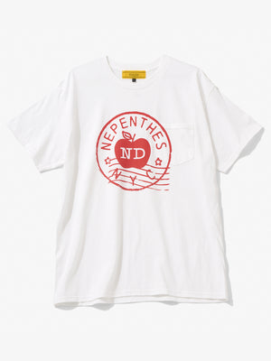 NICHOLAS DALEY X NEPENTHES NEW YORK - APPLE TEE