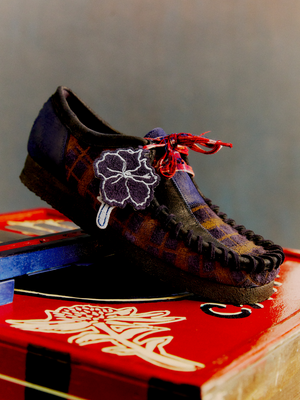 CLARKS ORIGINGALS WALLABEE™ X NICHOLAS DALEY - NAVY