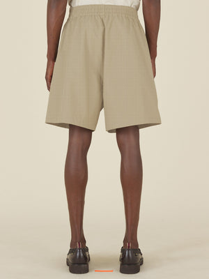 WIDE SHORT - BEIGE CORDUROY