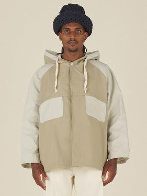 UTILITY PARKA - BEIGE / ECRU