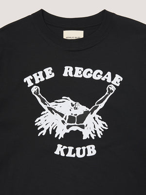 L/S REGGAE KLUB T-SHIRT - BLACK