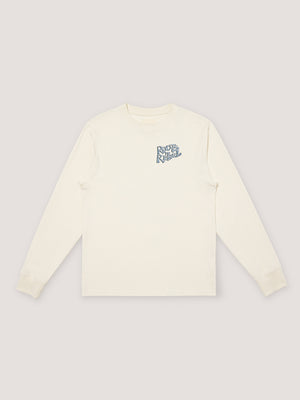 L/S ROOTS TO REBEL T-SHIRT - ECRU