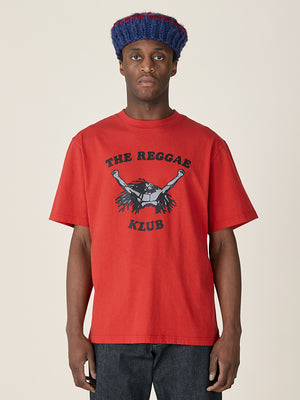 S/S REGGAE KLUB TEE - RED