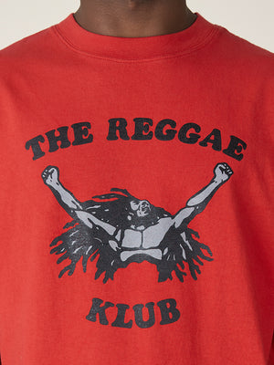 S/S REGGAE KLUB TEE - RED