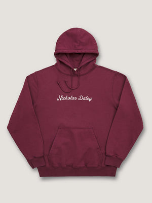 REGGAE KLUB HOODIE - BURGUNDY