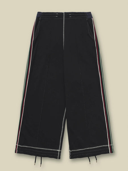 WIDE LEG TRACK PANT - MIDNIGHT – Nicholas Daley