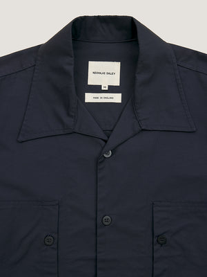 CLASSIC TWO POCKET SHIRT - NAVY