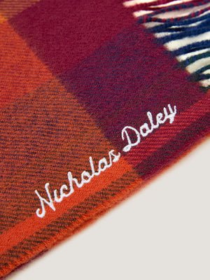 ND MADRAS SCARF - ND TARTAN