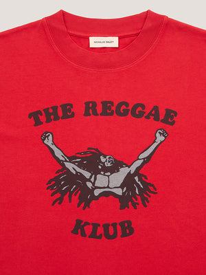 S/S REGGAE KLUB TEE - RED