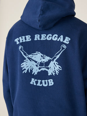 REGGAE KLUB HOODIE - NAVY