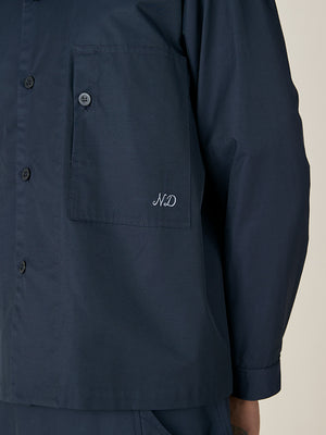 CLASSIC TWO POCKET SHIRT - NAVY