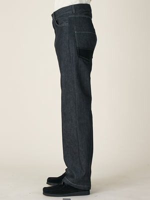 5 POCKET JEAN - BLACK DENIM