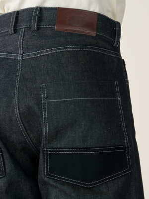 5 POCKET JEAN - BLACK DENIM